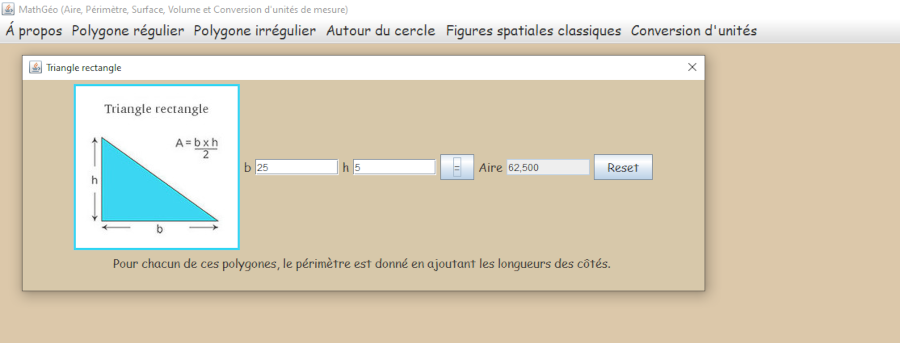 logiciel de géométrie MathGéo
