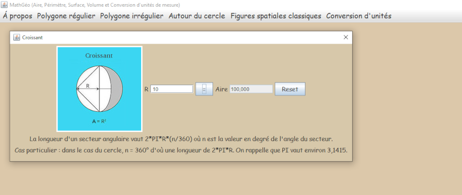 logiciel de géométrie MathGéo