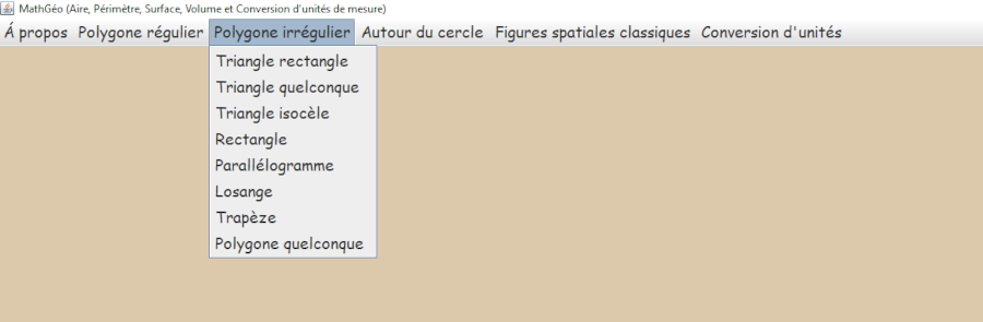 logiciel de géométrie MathGéo