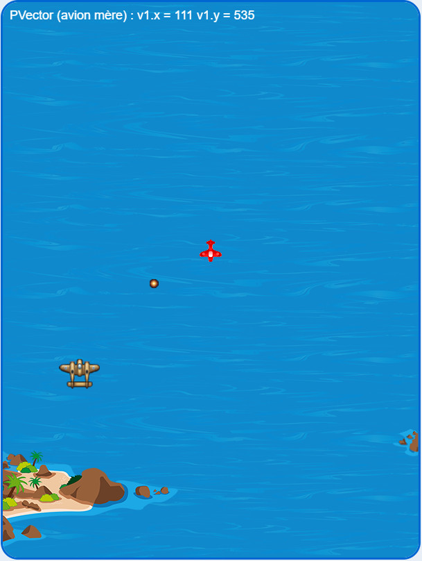 mini-jeu vidéo : vecteur